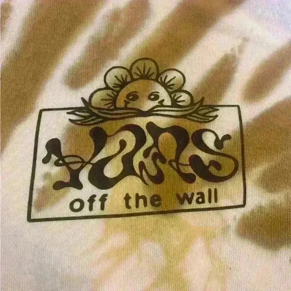 Off the wall VANS tie dye pullover hoodie size Large - Picture 8 of 11